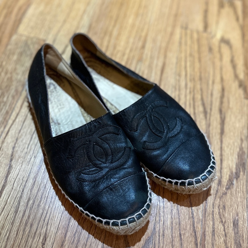 Chanel Espadrilles Classic Black